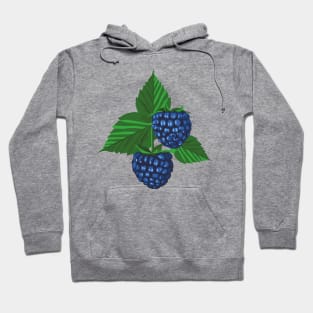 Blackberry illustration Hoodie